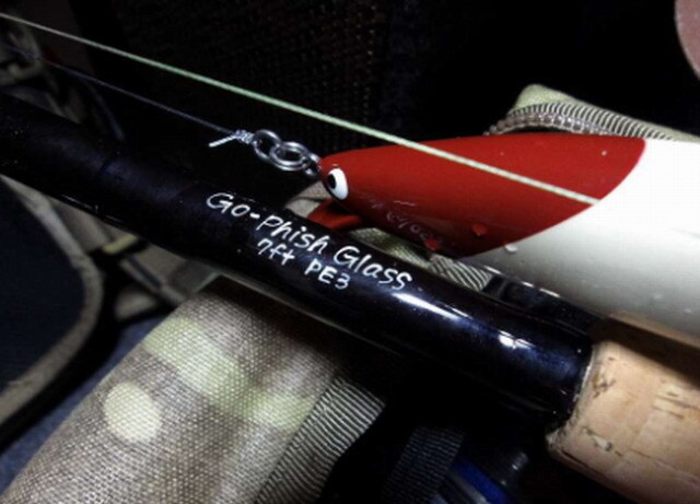 Go-Phish×BrightLiver ゴーフィッシュグラス7ft bait(kamometrail 