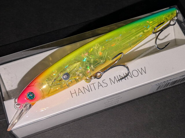 マドタチ株式会社（madotachi） ハニタスミノー 120mm/HF 約19g・SF 約