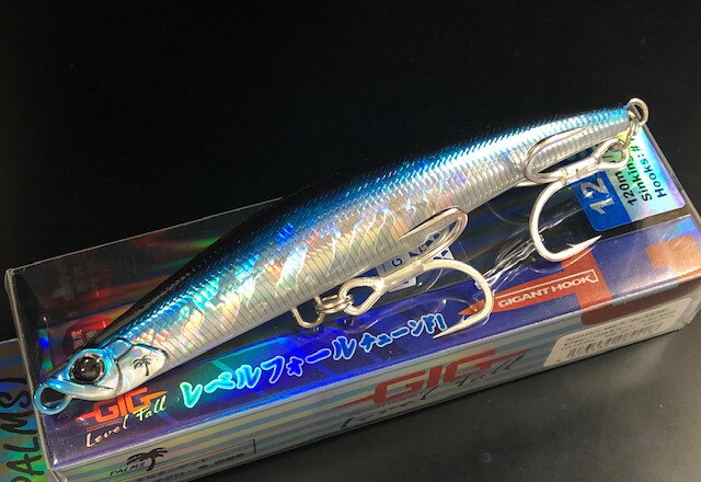 パームス ギグギガントフック レベルフォール120LF 120mm/47g 