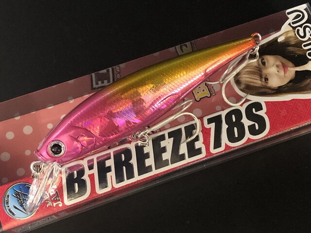 ラッキークラフト（LUCKY CRAFT） ビーフリーズ 78S 78mm/10.2g NAMISU 