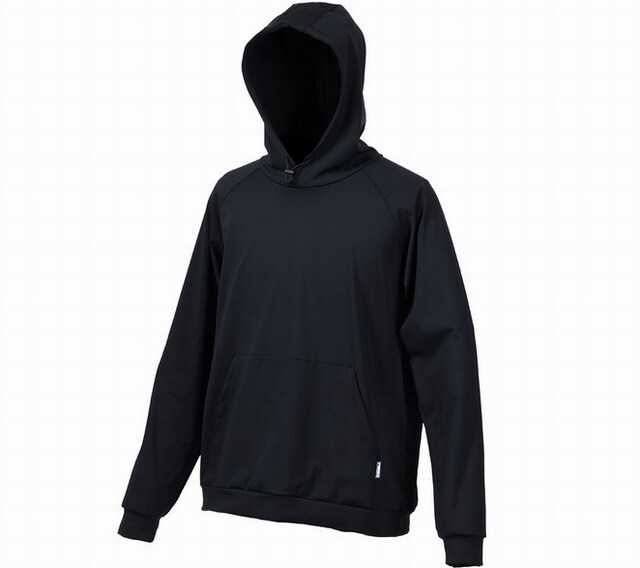 4699【美品】FCRB パワーストレッチ プルオーバーパーカー　黒　L F.C.Real Bristol エフシーレアルブリストル 19AW POLARTEC POWER