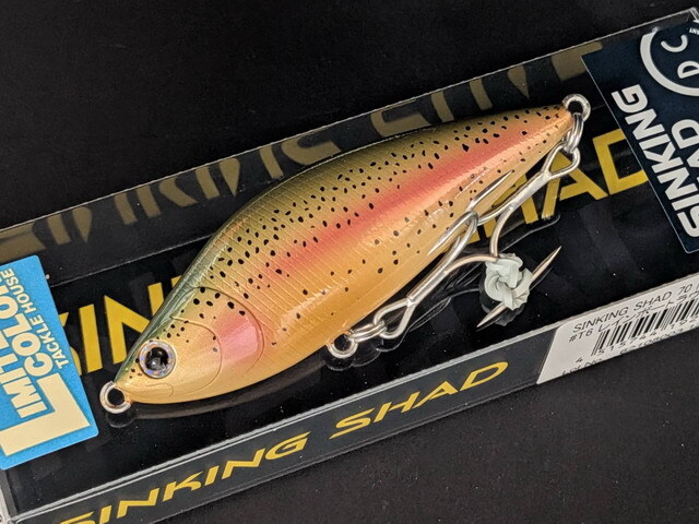 タックルハウス（TACKLE HOUSE） シンキングシャッド70 70mm/13g