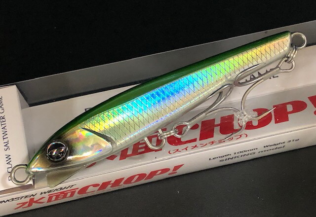 D-CLAW 水面チョップ 100mm 31g 4本セット D-CLAW 水面CHOP! -TG (スイメンチョップ-TG) 100mm/31g