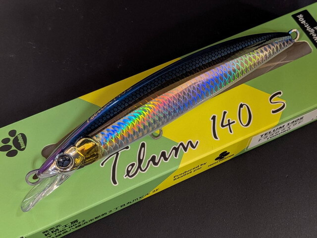 KM工房×トレフルクリエーション テールム140S 140mm/40g 【シーバス
