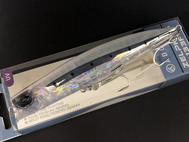 アダスタ（ADAUSTA） ゼルファス133F 133mm/29g 【シーバスルアー専門 