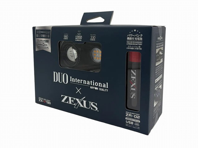 冨士灯器 ゼクサス（ZEXUS） ZX-D730 限定オリジナルグッズセット（USB