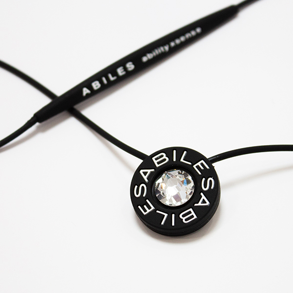 アビリス プラス　ABILES PLUS Crystal ネックレス Type2【黒】