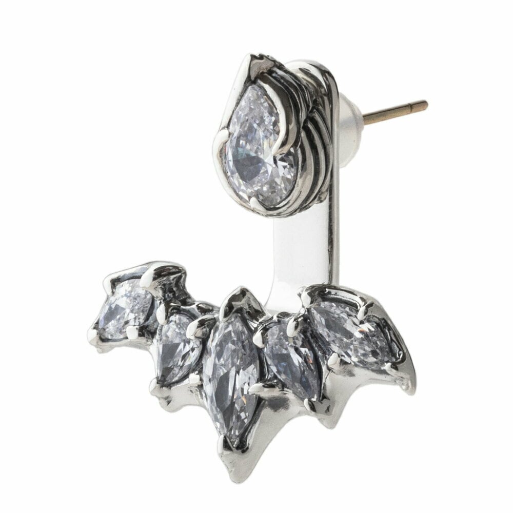 Artemis Classic(アルテミスクラシック)　ルシファーイヤージャケットピアス(クリア） ACE0159