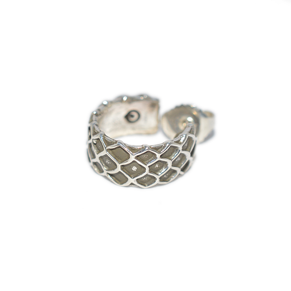 アレックスストリーター　ALEX STREETER　DRAGON SCALE HOOP ドラゴンスケイルフープ ALE1901【片耳用】※要見積もり