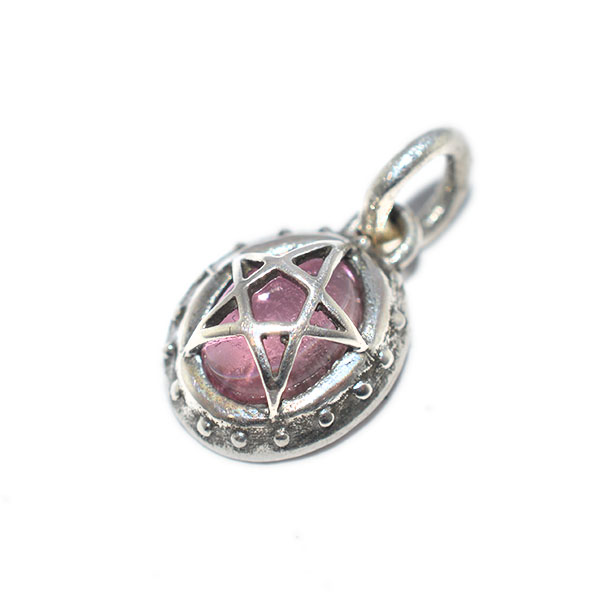 アレックスストリーター　ALEX STREETER　パガンプリーステスアンダーセットチャーム　ピンクトルマリン