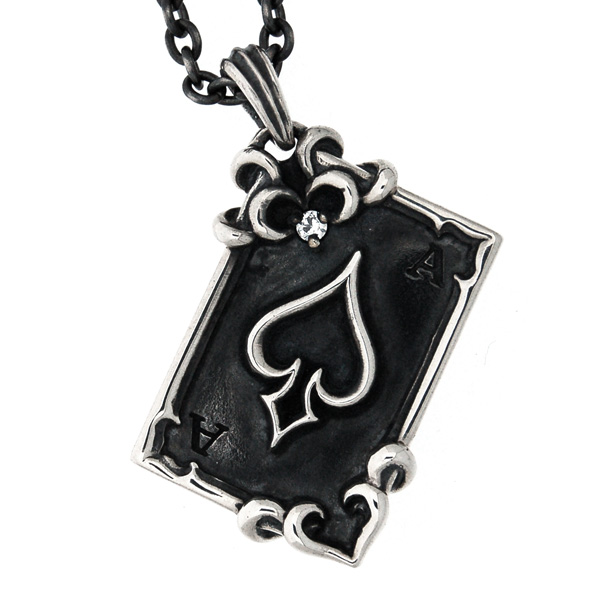 ビザール　Bizarre　エスパーダトランプシルバーペンダント　SNJ096　チェーン45ｃｍ(+5ｃｍアジャスター付き)