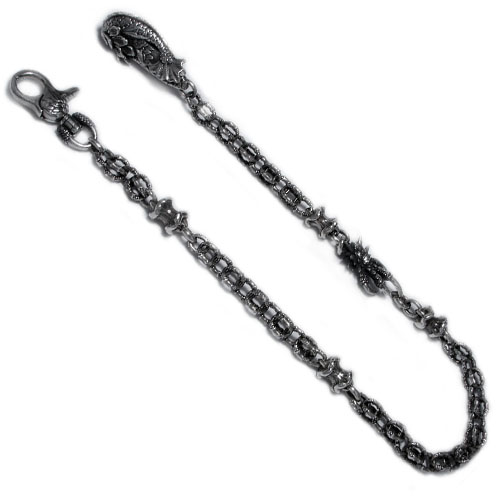 【要見積り】ブラッディマリー　Bloody Mary　ナイトレイヴンウォレット チェーン 大烏　bmw485