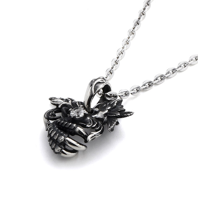 ブラッディマリー　Bloody Mary　ノードペンダント w / グリーンアメシスト　bmp1578-ga