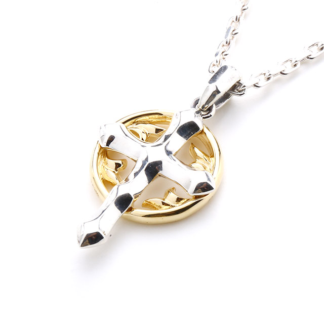 ブラッディマリー　Bloody Mary　センテンスペンダント2 w/K18フレーム【チェーン付き】※要見積もり　bmp1521-sk