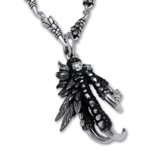 ブラッディマリー　Bloody Mary　ナイトレイヴンペンダント 大烏【トップのみ】bmp467-wt