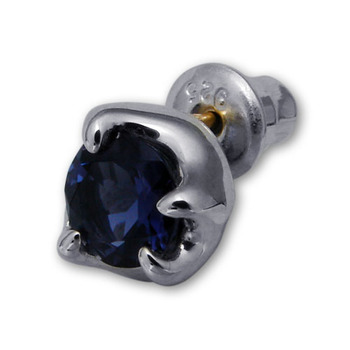 ブラッディマリー　Bloody Mary　Nut ナットピアス 木の実　アイオライト　bme368-il