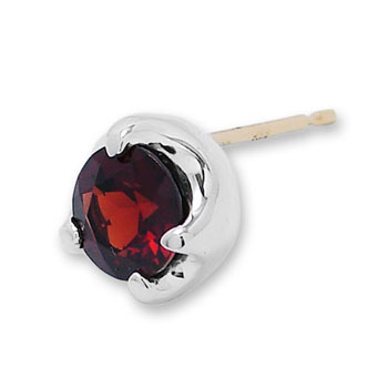 ブラッディマリー　Bloody Mary　Nut ナットピアス 木の実　ガーネット　bme368-g