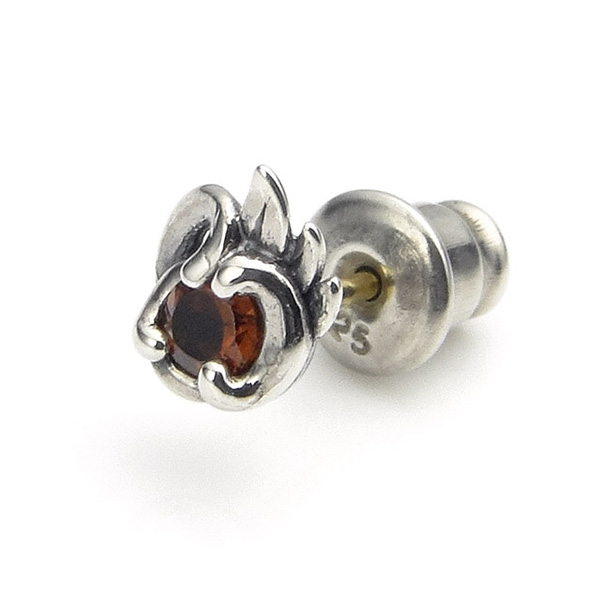 ブラッディマリー　Bloody Mary　Fire eye　火の目 ピアス　bme1328-g