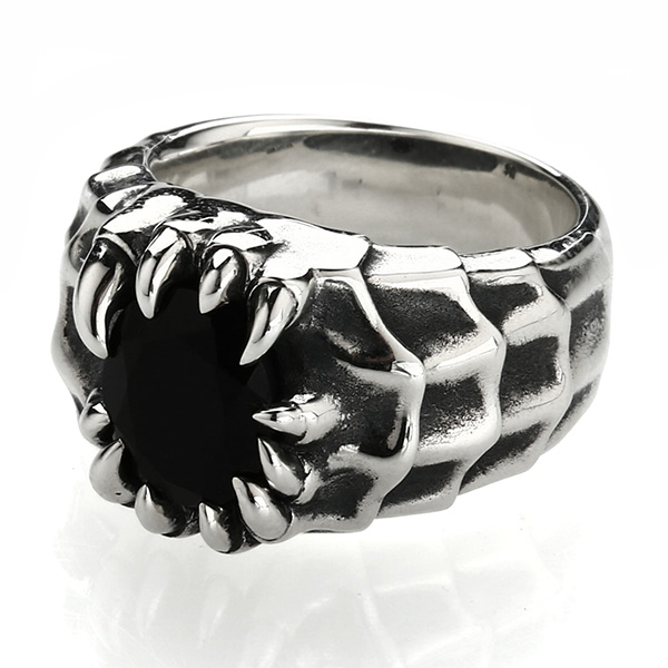 ブラッディマリー　Bloody Mary　シーク リング-捜す w/ オニキス　bmr1440-o