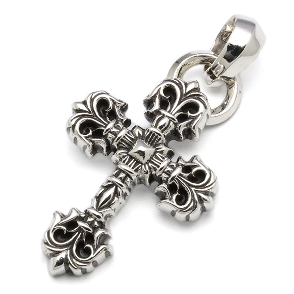 CHROME HEARTS　Filligree Crossw/Bale エクストラスモール フィリグリークロス ｗベイル