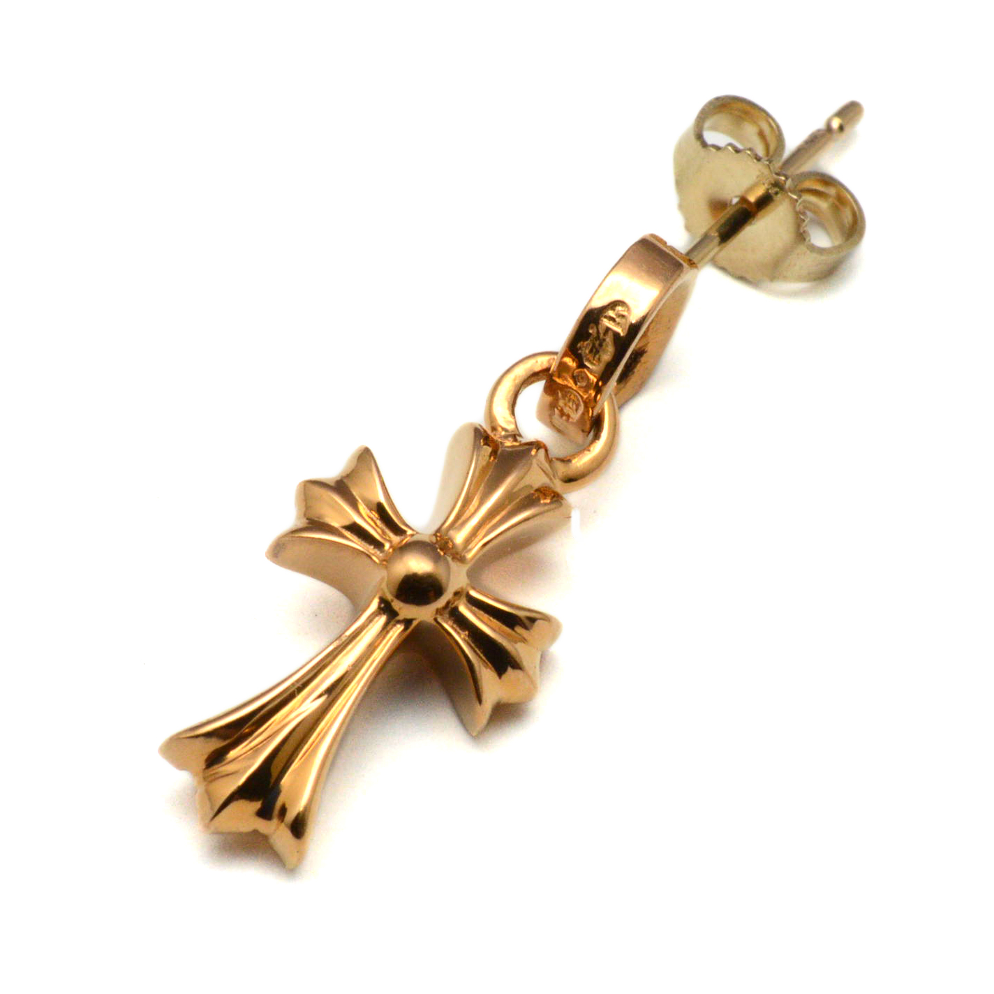 クロムハーツ CHROME HEARTS 22k Earring Baby Fat 22kベビーファットピアス【1個＝片耳用】 KINGS ROAD(キングスロード)