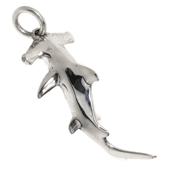 クレイジーピッグ　CRAZY PIG DESIGNS　LARGE HAMMERHEAD SHARK ラージハンマーヘッドシャークペンダント【トップのみ】 #212