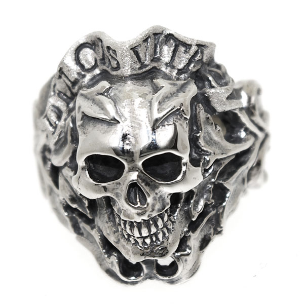 クレイジーピッグ　CRAZY PIG DESIGNS　DVLCIS VITAスカルリング　DVLCIS VITA SKULL #1004