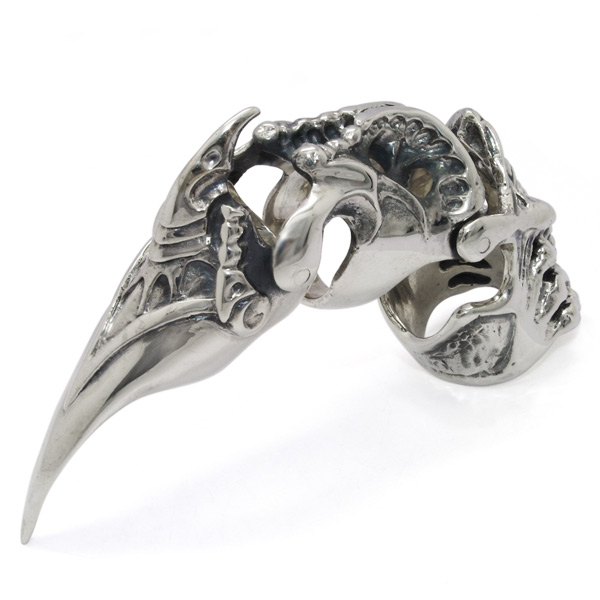 クレイジーピッグ　CRAZY PIG DESIGNS　ARTICULATED RING DEADRINGER デットリンガー　#450　※日本サイズ23号のみ製作可能です。