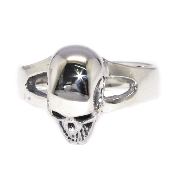 クレイジーピッグ　CRAZY PIG DESIGNS　SMALL SKULL PLAIN  RING #42