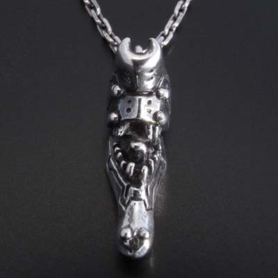 EVANGELION（エヴァンゲリオン）　２号機ミニペンダント【チェーン付】　ネックレス