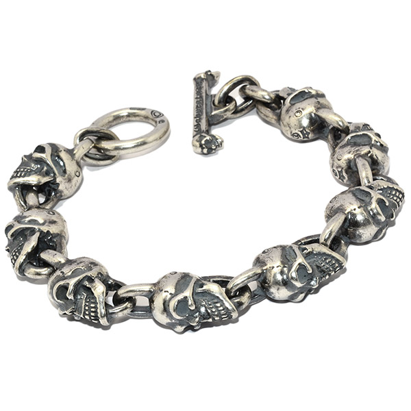 Gaboratory（ガボラトリー）All Skull Link Bracelet スカルリンクブレスレット　sbr001