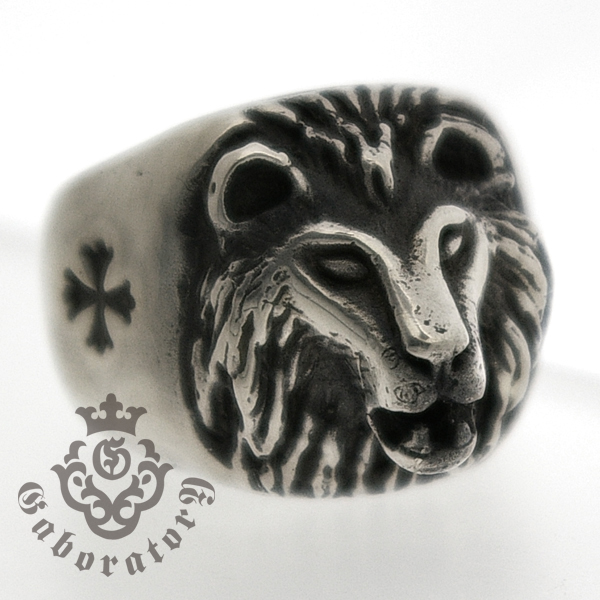 ガボラトリー　Gaboratory　Lion head ring　ライオンヘッドリング　153-A