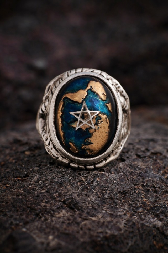 【予約】アレックスストリーター　ALEX STREETER　【限定惑星シリーズ】エンジェルハートリング　地球（アース）　　シルバースター　