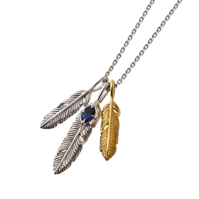 Artemis Classic トリプル フェザー ネックレス Artemis Classic トリプル フェザー ネックレス