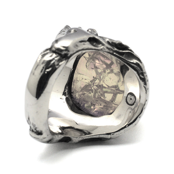 ALEX STREETER （アレックスストリーター）クロスリング　シルバー 楽天市場】アレックスストリーター Alex Streeter ドームクロスリング