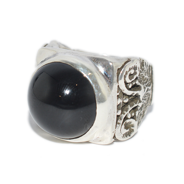アレックスストリーター ALEX STREETER Onyx Ionic Column Ring