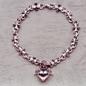 バーバラ　Barbara　Gathering Petit Barbara Iron Cross Bracelet　PB-B-303