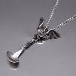 Barbara(バーバラ)　ペンダント　Notes Picker Pendant　PB-N-417(チェーン40ｃｍ)