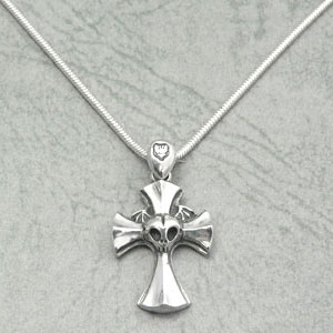 Barbara(バーバラ)　ペンダント　Blue Rosen Croiz Pendant (Small)　PB-N-408(チェーン40ｃｍ)