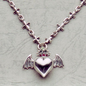 Barbara(バーバラ)　ペンダント　Holy Barbara Iron Cross Pendant　PB-N-404　チェーン48cm (+5cmのアジャスター付き)