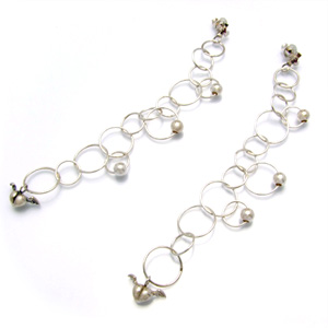 バーバラ　Barbara　Silfeed in Ringlets Pierce(Post)　PB-P-210【2個1セット】