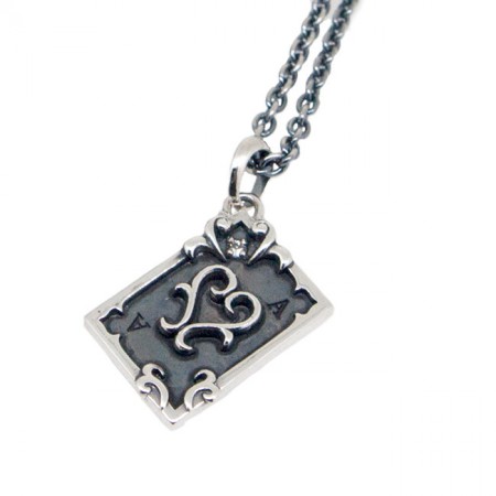 ビザール　Bizarre　トランプハートシルバーペンダント　SNJ164SV　チェーン45ｃｍ(+5ｃｍアジャスター付き)