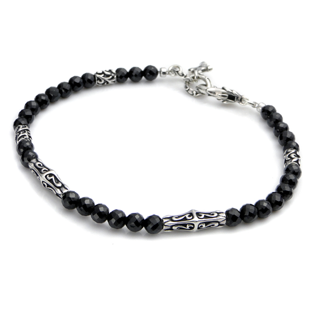 ブラッディマリー　Bloody Mary　リチュアルブレスレット　ブラックスピネル　21cm　bmb1100-bsp-21