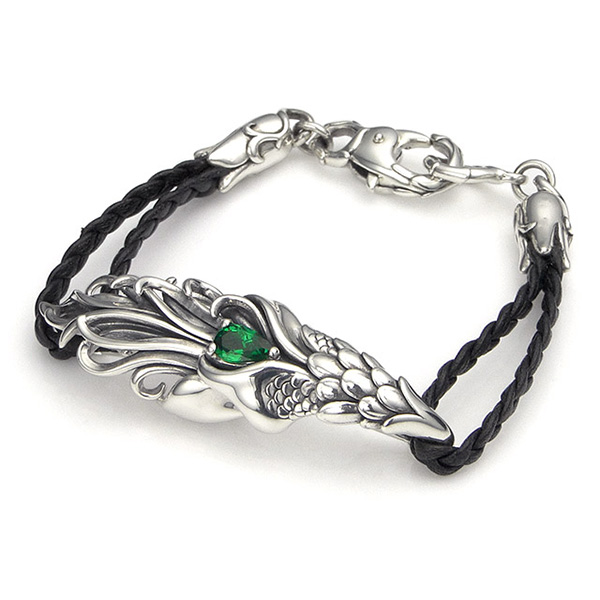 ブラッディマリー　Bloody Mary　昼 Elix エリクスブレスレット　グリーンガーネット　bmb1268-Gg