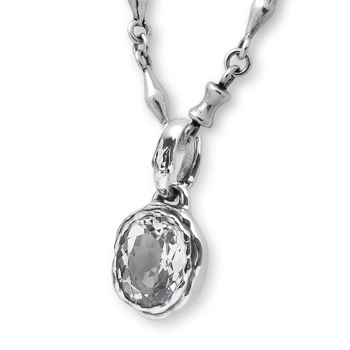 ブラッディマリー Bloody Mary フォッシル ペンダント ホワイト