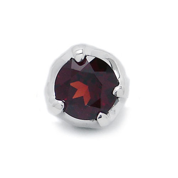 ブラッディマリー Bloody Mary Nut ナットピアス 木の実 ガーネット