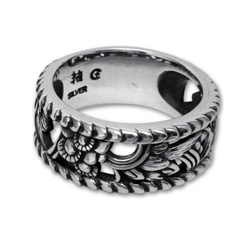 ブラッディマリー　Bloody Mary　ブッディスト ランプ リング S 仏光万華鏡　bmr459