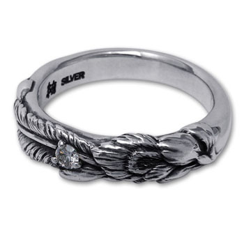 ブラッディマリー Bloody Mary マグノリア リング ダイヤ 木蓮の花  