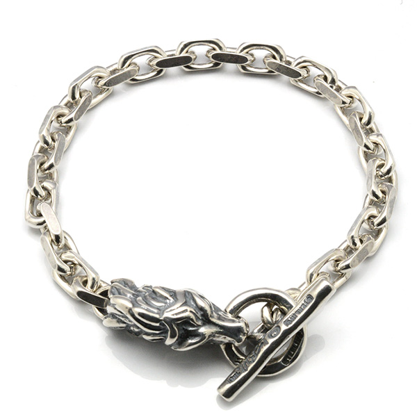 ビルウォールレザー Bill Wall Leather Square Chain Link w/Horse  