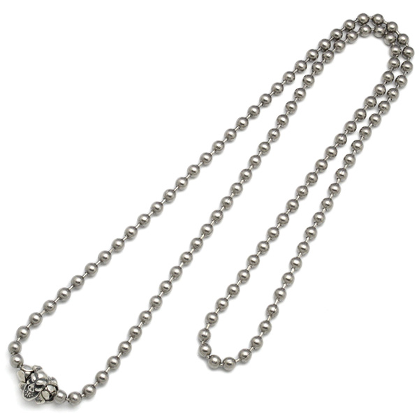 ビルウォールレザー　Bill Wall Leather　Ball Chain 4mm　ステンレスボールチェーン4mm　24インチ(約61cm)　N87624SS